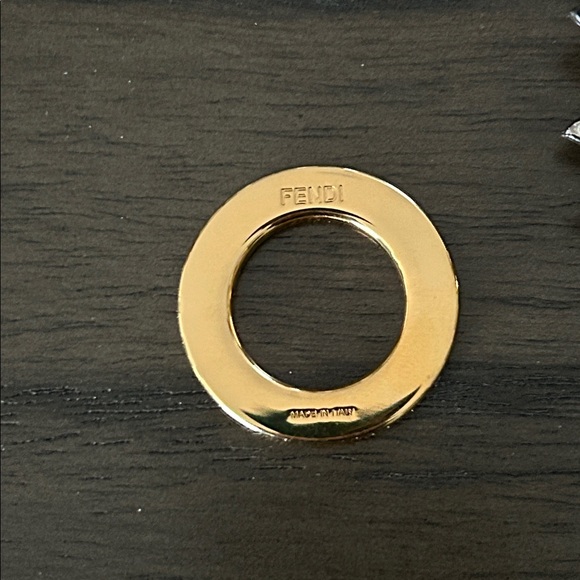 Fendi Python Leather Magnetic Brooch - Picture 9 of 13